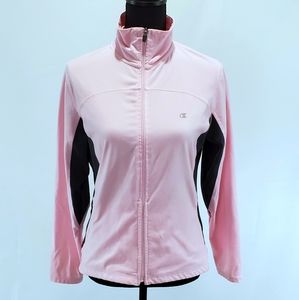 Champion Women's Pink/Grey Zip-Up Jacket